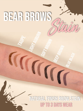 Bear Brow Stain in Shade Taupe - Natural Brow Stain