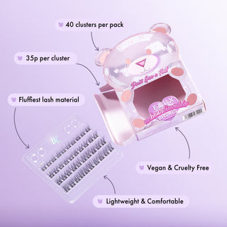 Don't Give A Fluff UnBearlievable DIY Clusters - Unicorn Cosmetics