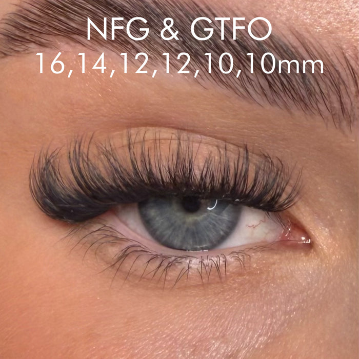 Super Pre-Glued Lash Duo Pack - Unicorn Cosmetics