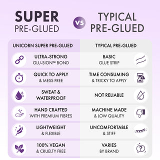 S.T.F.U. & Be Mine Super Pre-Glued Lash Duo Pack - Unicorn Cosmetics