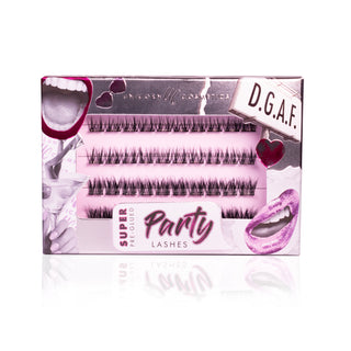 D.G.A.F Super Pre-Glued Party Lashes + Remover Duo - Unicorn Cosmetics