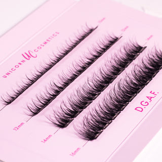 D.G.A.F Super Pre-Glued Party Lashes + Remover Duo - Unicorn Cosmetics