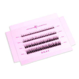 D.G.A.F Super Pre-Glued Party Lashes + Remover Duo - Unicorn Cosmetics