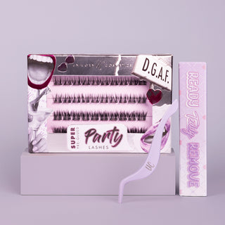 D.G.A.F Super Pre-Glued Party Lashes Full Kit