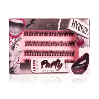 HYBRIDS Super Pre-Glued Party Lashes Full Kit