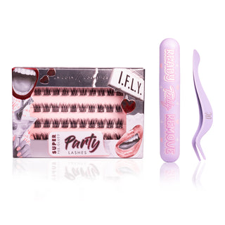 I.F.L.Y. Super Pre-Glued Party Lashes Full Kit - Unicorn Cosmetics