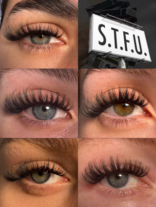 S.T.F.U. Super Pre-Glued Party Lashes + Remover Duo - Unicorn Cosmetics