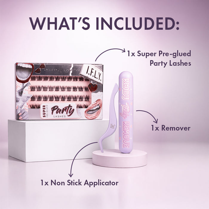 I.F.L.Y. Super Pre-Glued Lash Starter Kit - Unicorn Cosmetics