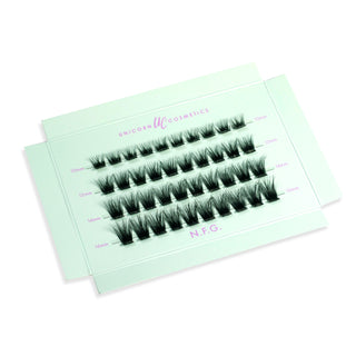 N.F.G. Super Pre-Glued Party Lashes + Tweezer Duo - Unicorn Cosmetics