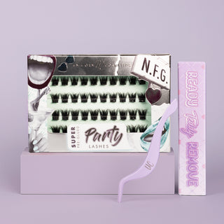 N.F.G. Super Pre-Glued Party Lashes Full Kit