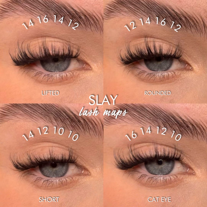 SLAY Super Pre-Glued Lash Starter Kit - Unicorn Cosmetics