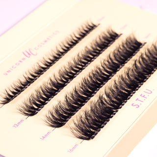 S.T.F.U. Super Pre-Glued Party Lashes + Remover Duo - Unicorn Cosmetics