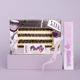 S.T.F.U. Super Pre-Glued Party Lashes Full Kit