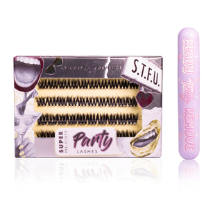 S.T.F.U. Super Pre-Glued Party Lashes + Remover Duo - Unicorn Cosmetics