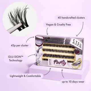 S.T.F.U. Super Pre-Glued Lashes - Unicorn Cosmetics