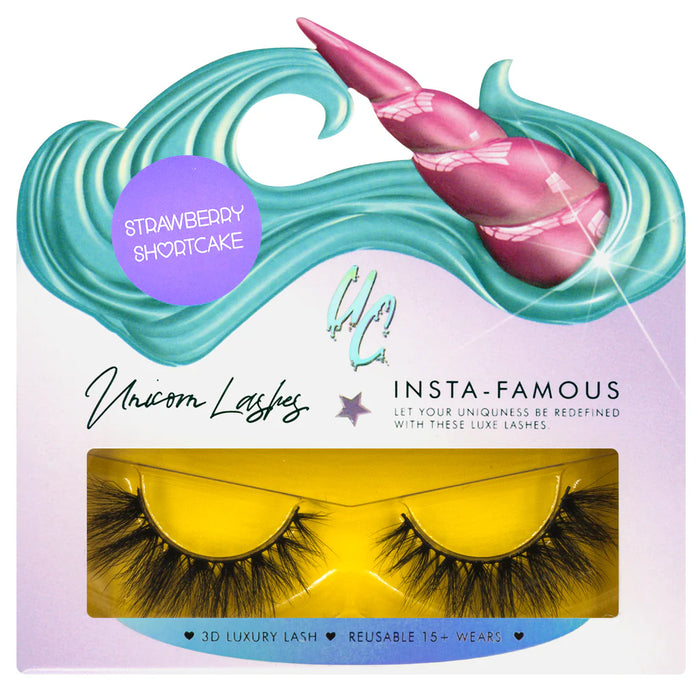Strawberry Shortcake Unicorn Lashes - Unicorn Cosmetics